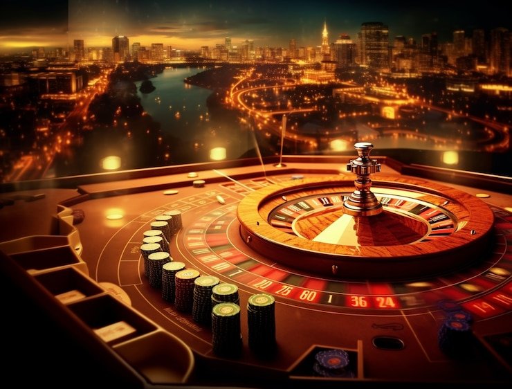 Layar hasil putaran Caribbean Stud Poker dengan kartu dealer terbuka dan perhitungan kemenangan di dashboard kapten189